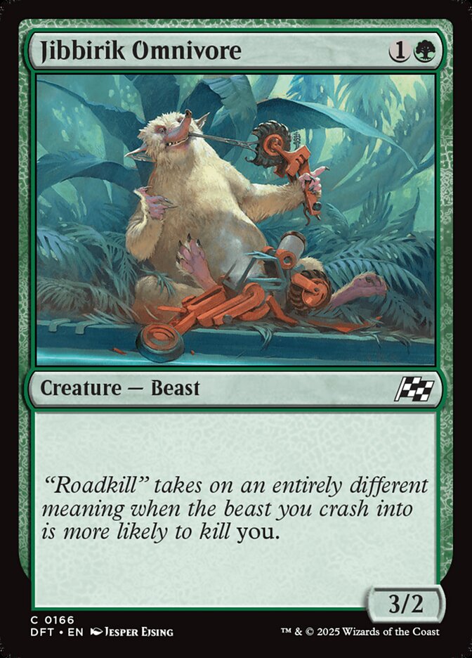 Jibbirik Omnivore – Aetherdrift [DFT] – English – #166