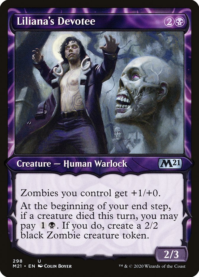 Liliana's Devotee – Core Set 2021 [M21] – D – #298