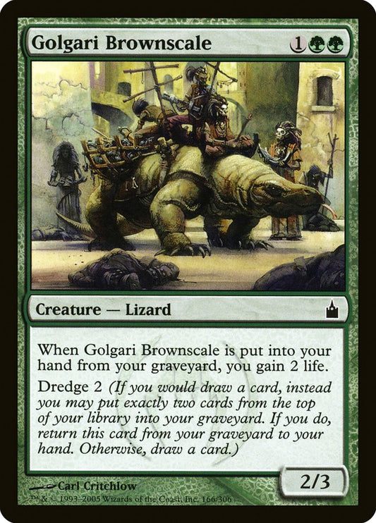 Golgari Brownscale – Ravnica: City of Guilds [RAV] – English – #166