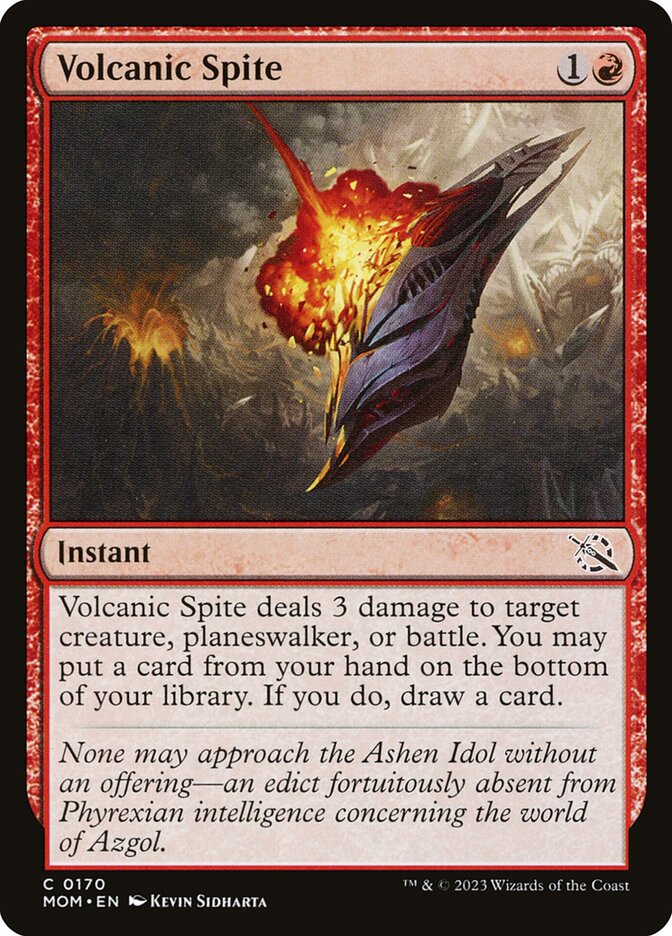 Volcanic Spite – March of the Machine [MOM] – D – #170