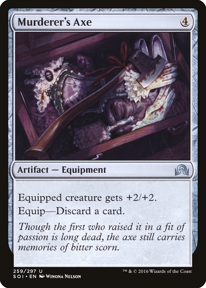 Murderer's Axe – Shadows over Innistrad [SOI] – English – #259