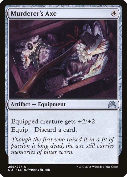 Murderer's Axe – Shadows over Innistrad [SOI] – English – #259