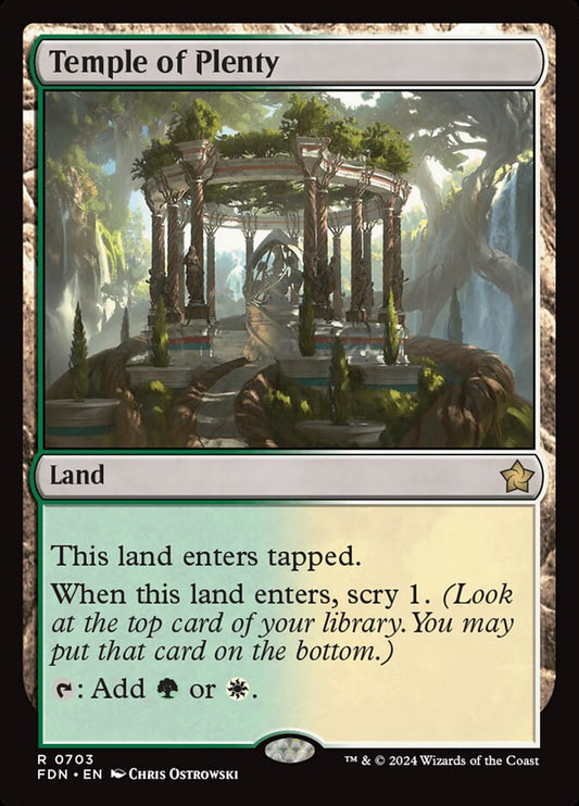 Temple of Plenty – Foundations [FDN] – English – #703