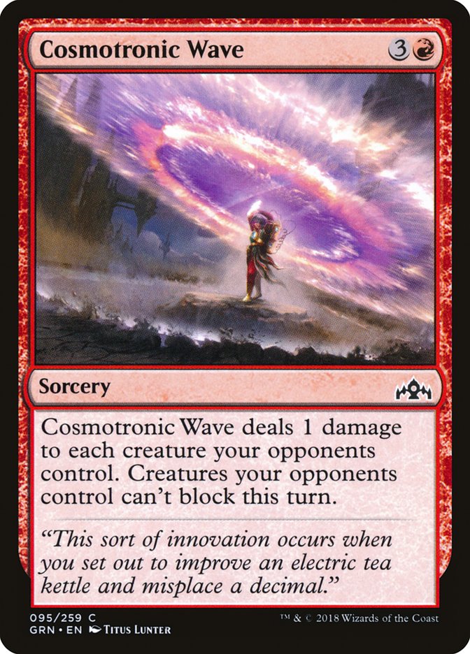 Cosmotronic Wave – Guilds of Ravnica [GRN] – D – #95