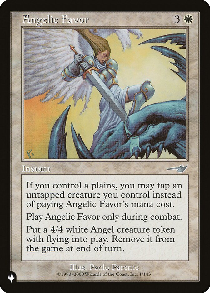 Angelic Favor – The List [PLST] – English – #NEM-1