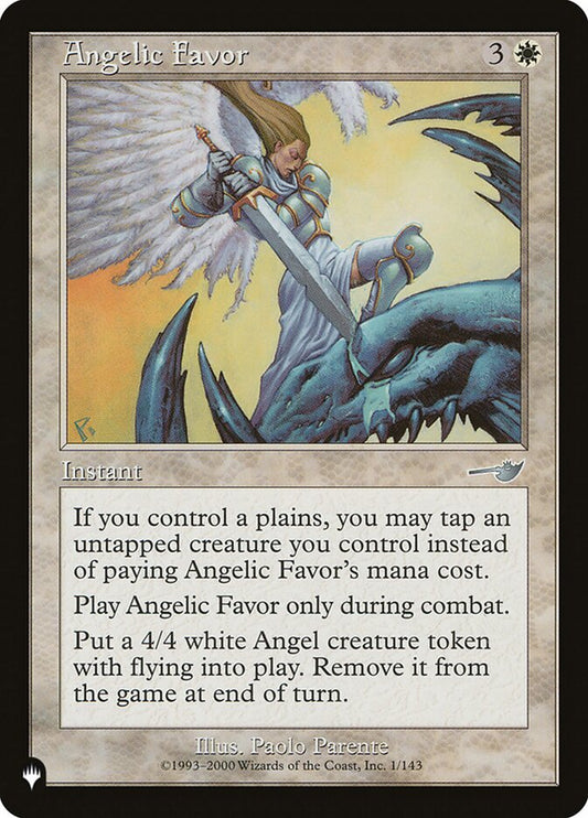 Angelic Favor – The List [PLST] – English – #NEM-1