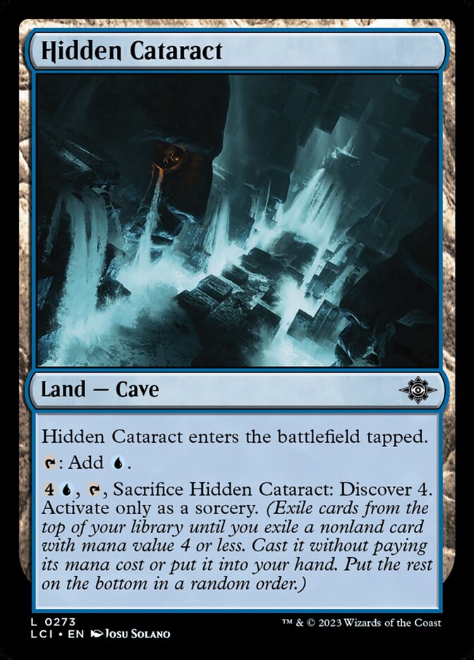 Hidden Cataract – The Lost Caverns of Ixalan [LCI] – D – #273
