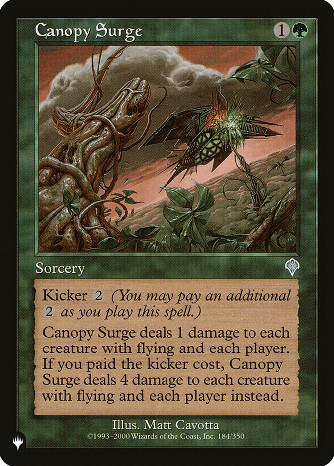 Canopy Surge – The List [PLST] – English – #INV-184