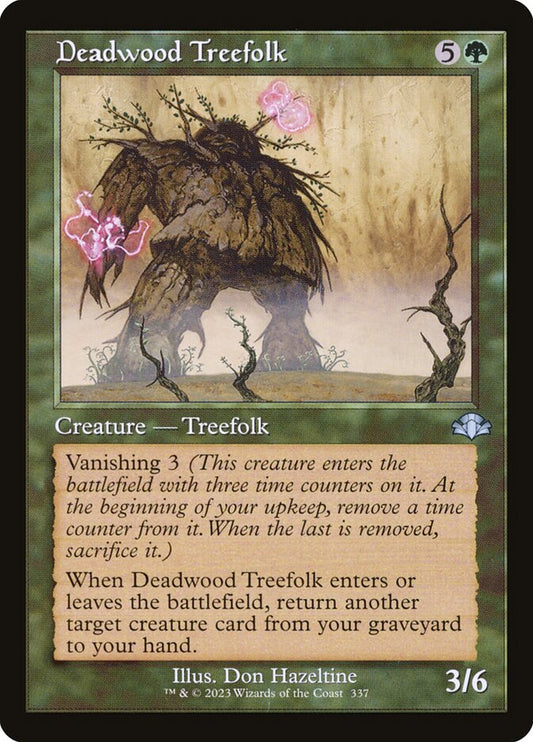 Deadwood Treefolk – Dominaria Remastered [DMR] – English – #337