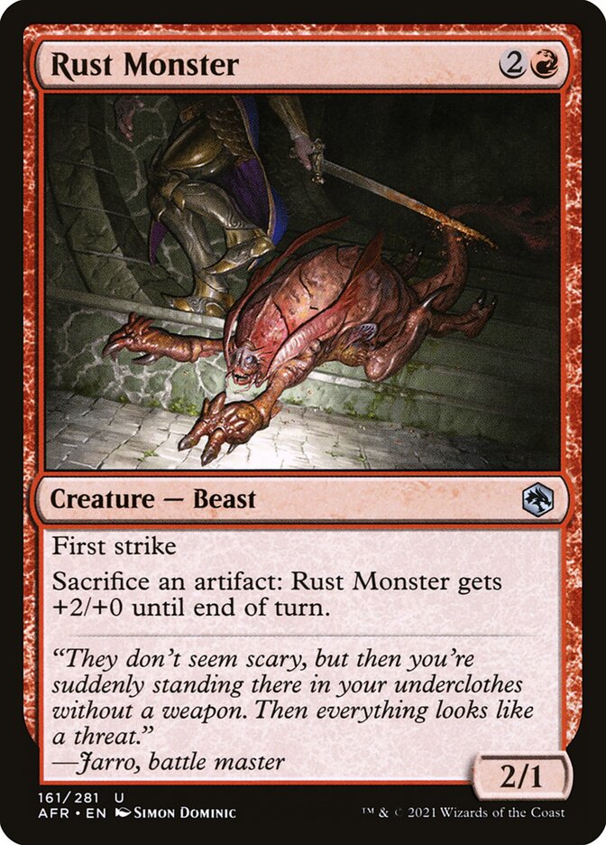Rust Monster – Adventures in the Forgotten Realms [AFR] – D – #161