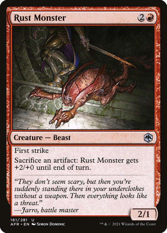 Rust Monster – Adventures in the Forgotten Realms [AFR] – D – #161