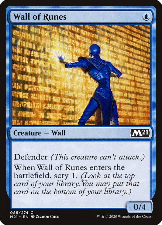 Wall of Runes – Core Set 2021 [M21] – English – #85