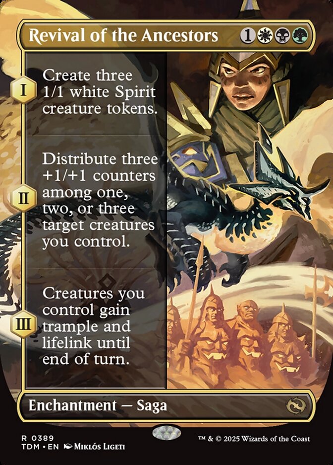 Revival of the Ancestors – Tarkir: Dragonstorm [TDM] – English – #389