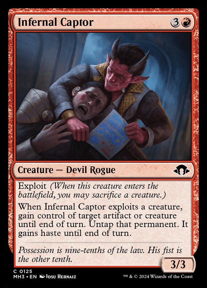 Infernal Captor – Modern Horizons 3 [MH3] – English – #125