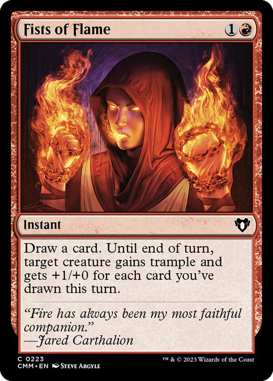 Fists of Flame – Commander Masters [CMM] – English – #223