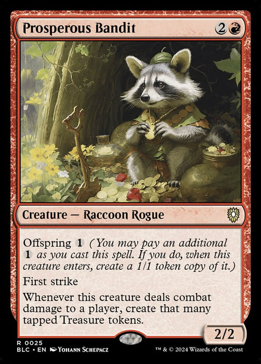 Prosperous Bandit – Bloomburrow Commander [BLC] – English – #25