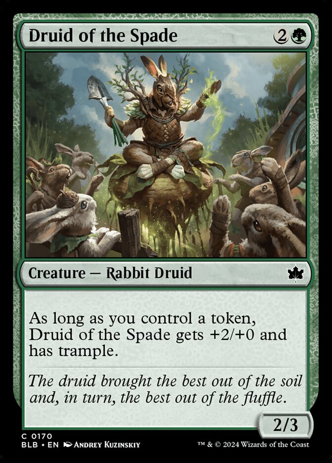 Druid of the Spade – Bloomburrow [BLB] – English – #170