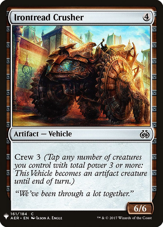 Irontread Crusher – The List [PLST] – English – #AER-161