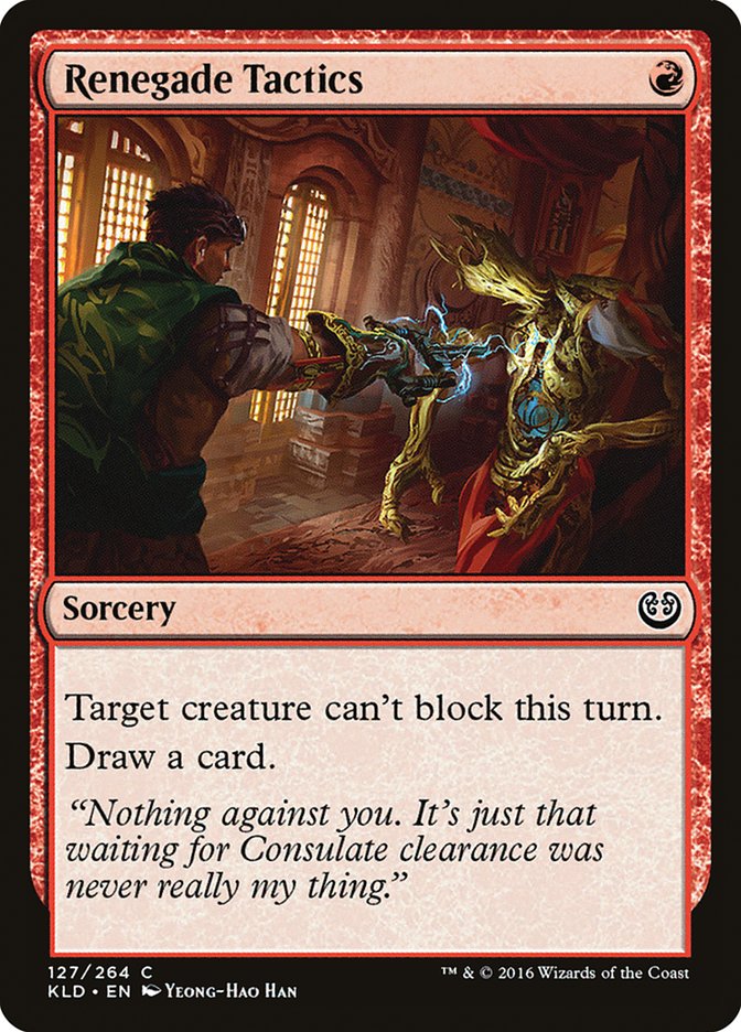 Renegade Tactics – Kaladesh [KLD] – English – #127
