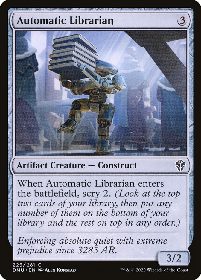Automatic Librarian – Dominaria United [DMU] – English – #229