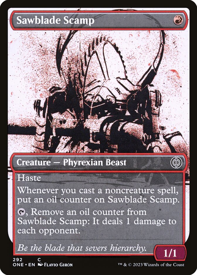 Sawblade Scamp – Phyrexia: All Will Be One [ONE] – English – #292