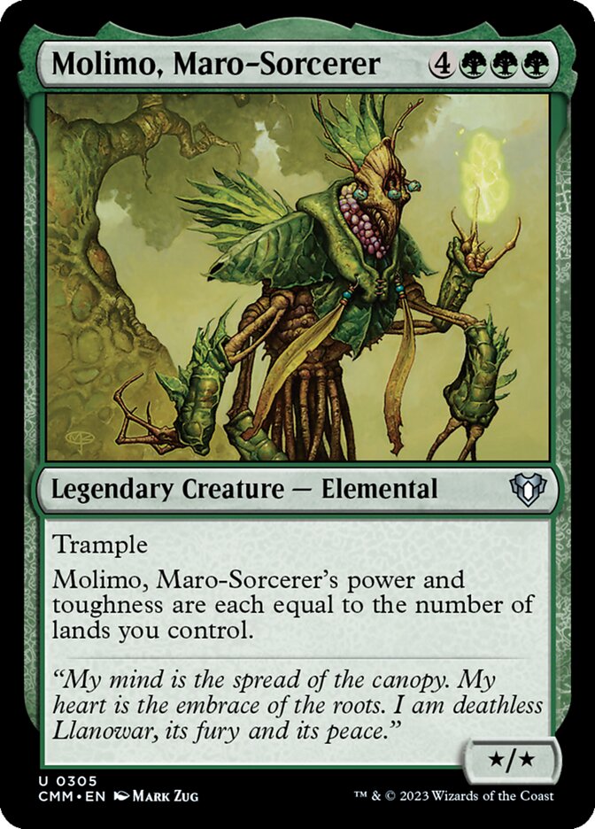 Molimo, Maro-Sorcerer – Commander Masters [CMM] – English – #305