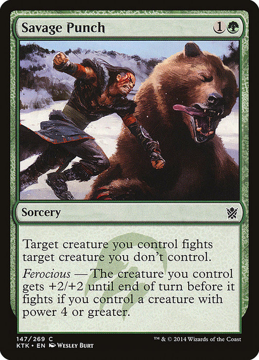 Savage Punch – Khans of Tarkir [KTK] – English – #147