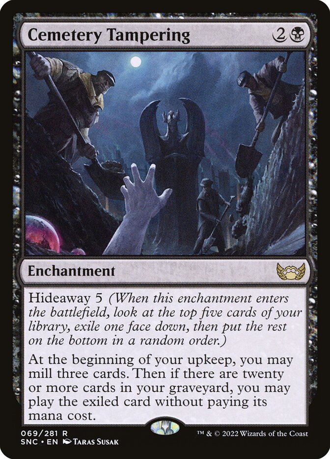 Cemetery Tampering – Streets of New Capenna [SNC] – English – #69