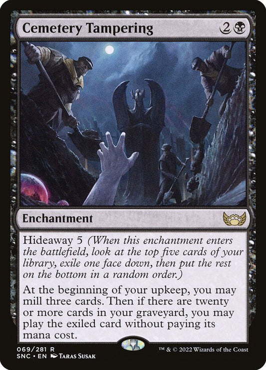 Cemetery Tampering – Streets of New Capenna [SNC] – English – #69