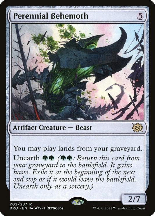 Perennial Behemoth – The Brothers' War [BRO] – English – #202