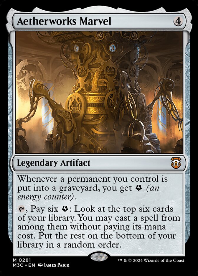 Aetherworks Marvel – Modern Horizons 3 Commander [M3C] – English – #281