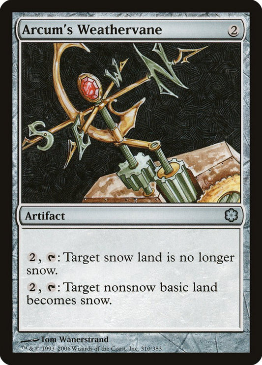 Arcum's Weathervane – Coldsnap Theme Decks [CST] – English – #310