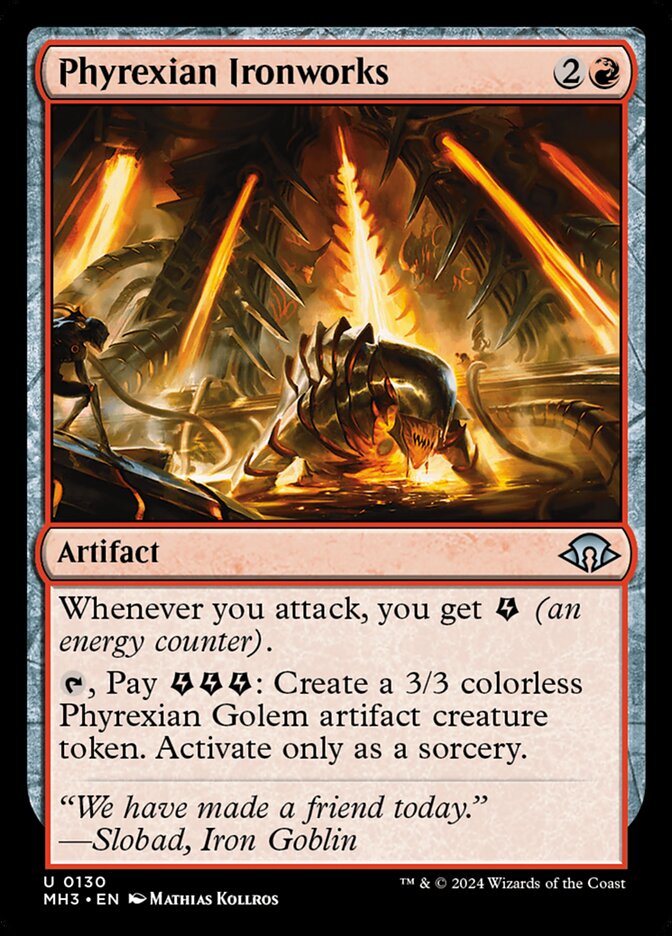 Phyrexian Ironworks – Modern Horizons 3 [MH3] – English – #130