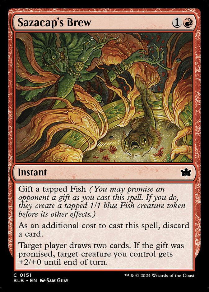 Sazacap's Brew – Bloomburrow [BLB] – English – #151