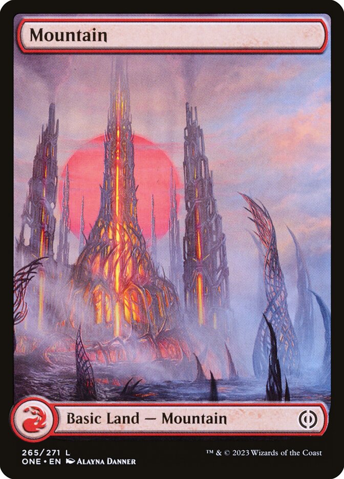 Mountain – Phyrexia: All Will Be One [ONE] – English – #265