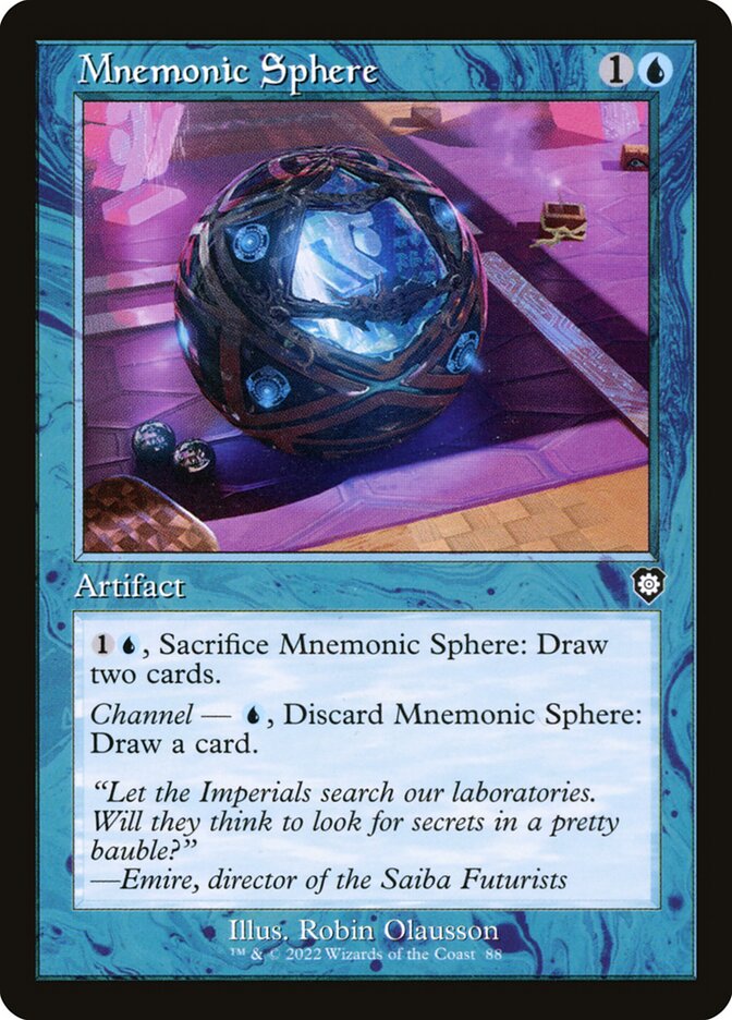 Mnemonic Sphere – The Brothers' War Commander [BRC] – D – #88