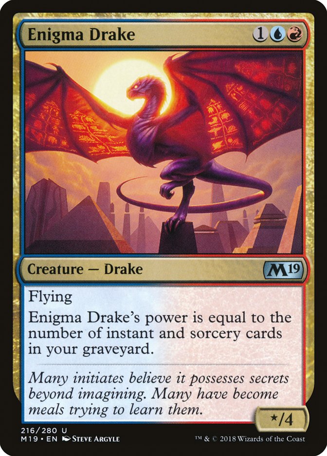 Enigma Drake – Core Set 2019 [M19] – D – #216