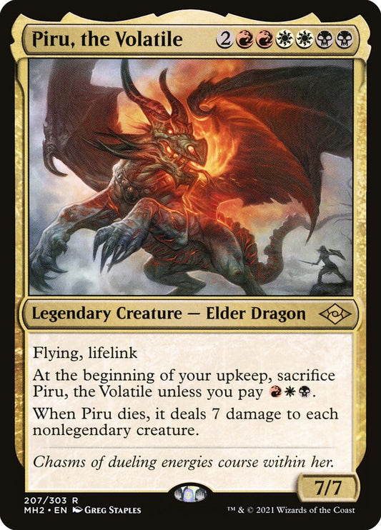 Piru, the Volatile – Modern Horizons 2 [MH2] – English – #207