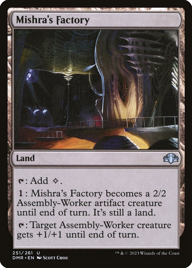 Mishra's Factory – Dominaria Remastered [DMR] – English – #251