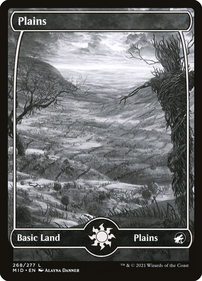 Plains – Innistrad: Midnight Hunt [MID] – D – #268