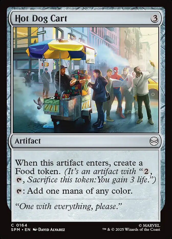 Hot Dog Cart – Marvel's Spider-Man [SPM] – English – #164