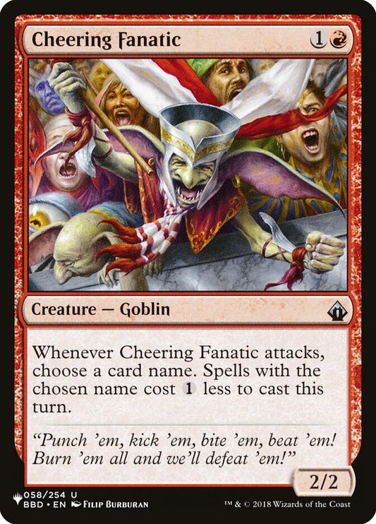 Cheering Fanatic – The List [PLST] – English – #BBD-58