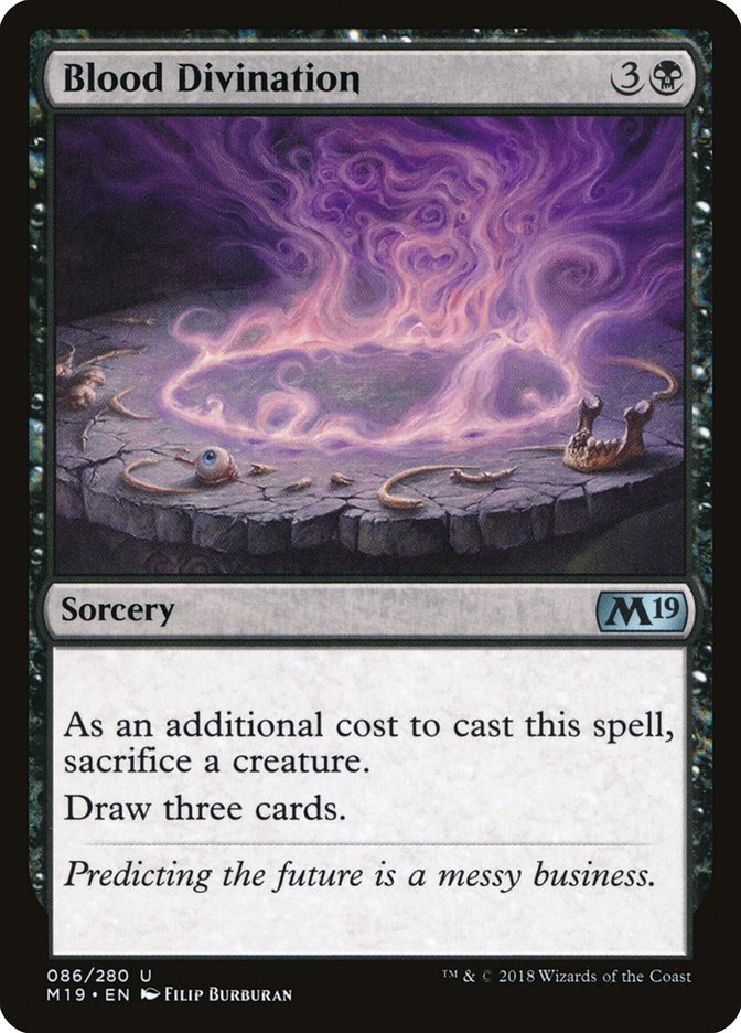 Blood Divination – Core Set 2019 [M19] – English – #86