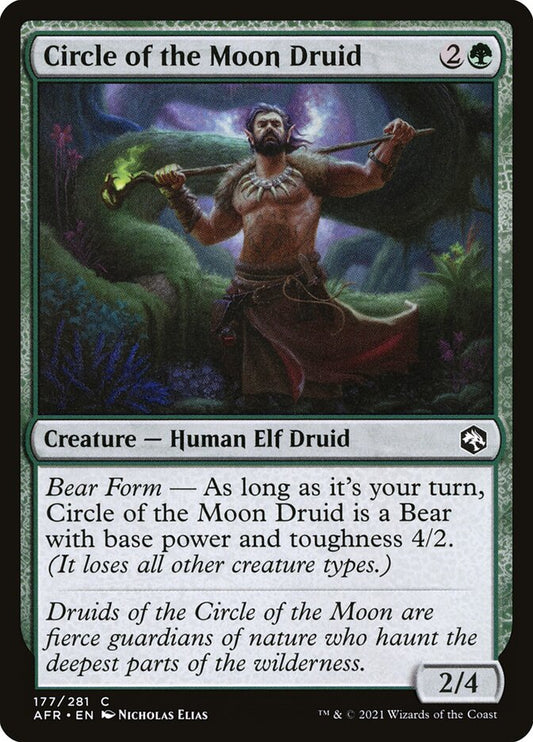 Circle of the Moon Druid – Adventures in the Forgotten Realms [AFR] – D – #177