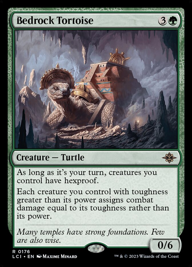 Bedrock Tortoise – The Lost Caverns of Ixalan [LCI] – English – #176