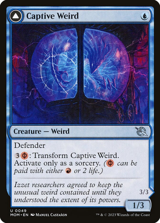 Captive Weird // Compleated Conjurer – March of the Machine [MOM] – D – #49