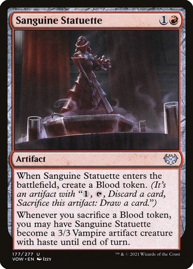 Sanguine Statuette – Innistrad: Crimson Vow [VOW] – English – #177