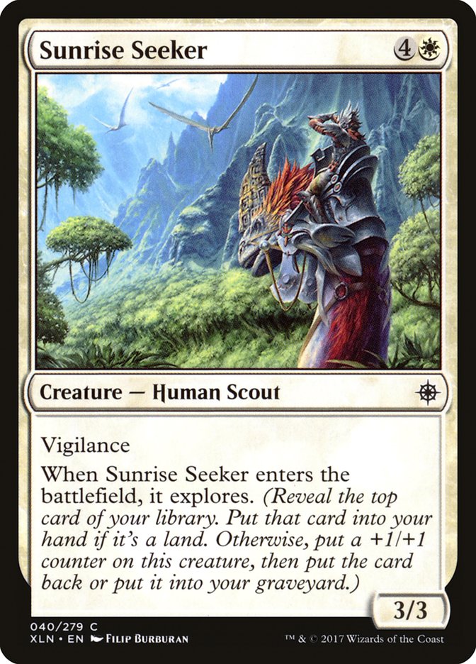 Sunrise Seeker – Ixalan [XLN] – D – #40