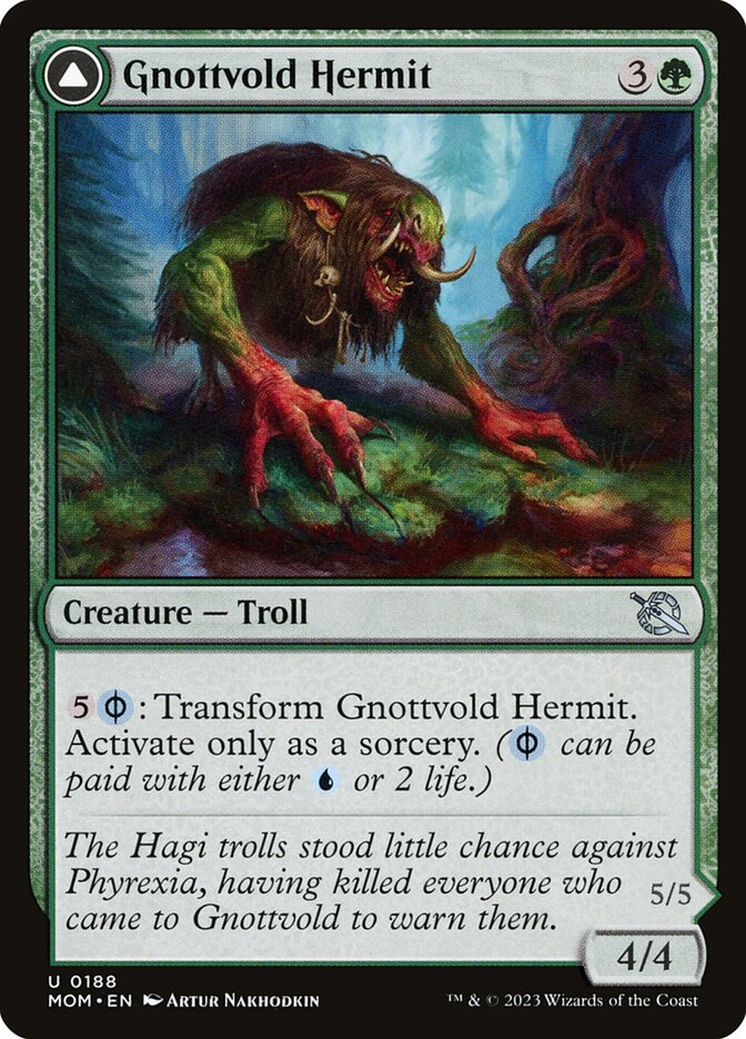Gnottvold Hermit // Chrome Host Hulk – March of the Machine [MOM] – English – #188