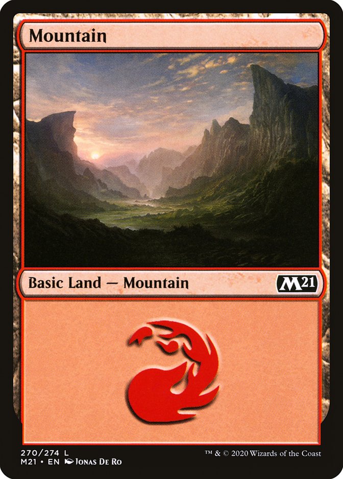 Mountain – Core Set 2021 [M21] – English – #270